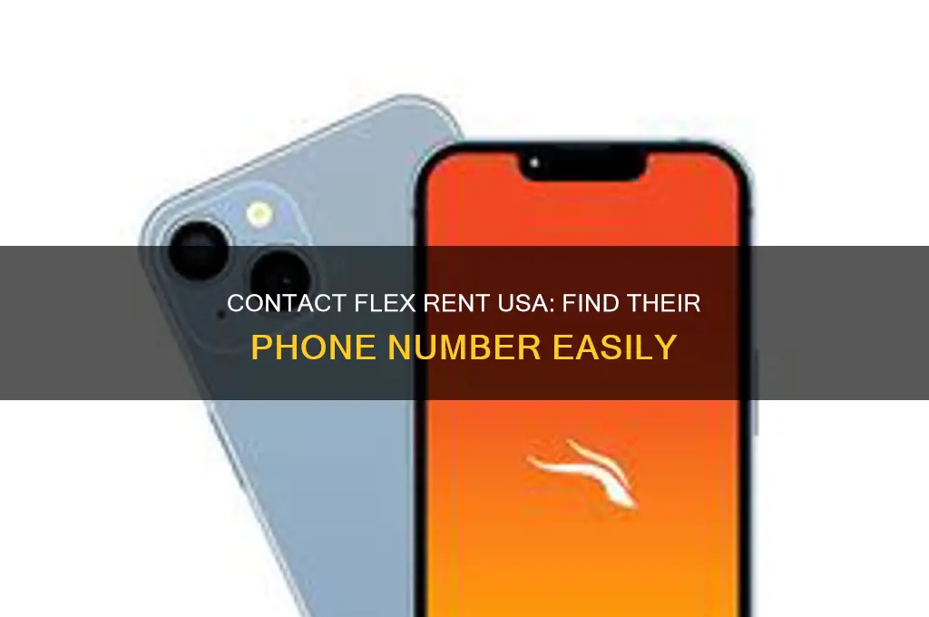 how to contact flex rent phone number usa