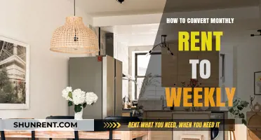 Convert Monthly Rent to Weekly: Simple Calculation Guide for Tenants