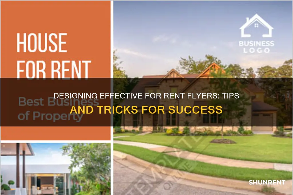 how to create a for rent flyer