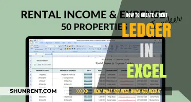 Master Rent Tracking: Create a Detailed Rent Ledger in Excel