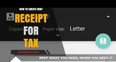 Mastering Rent Receipts: A Step-by-Step Guide for Tax Deductions