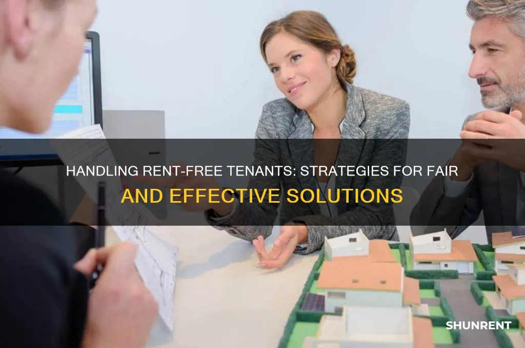 how to deal with someone living rent free