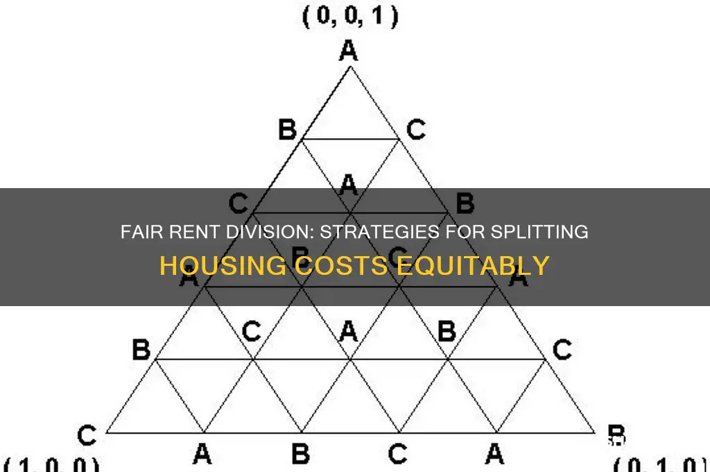 how to decide how to divide rent