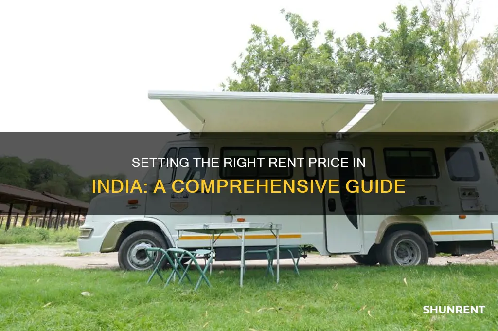 how to decide rent price in india