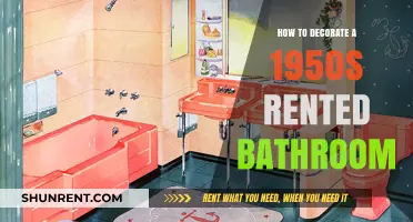 Vintage Charm: Decorating Your 1950s Rented Bathroom on a Budget