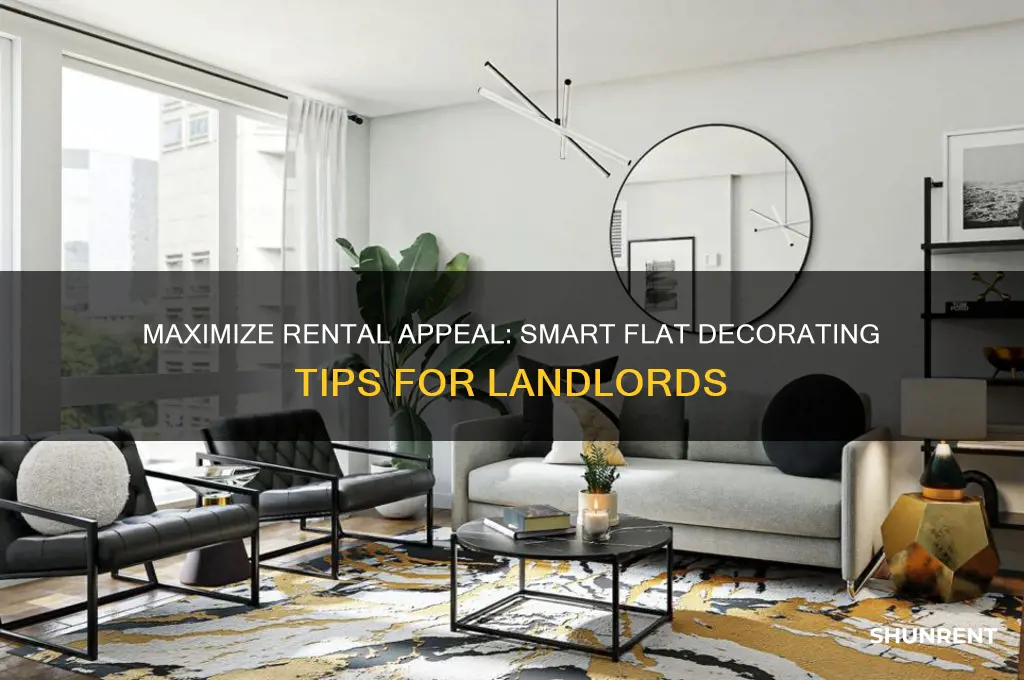 how to decorate a flat to rent
