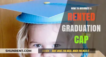Creative DIY Ideas for Decorating Your Rented Graduation Cap