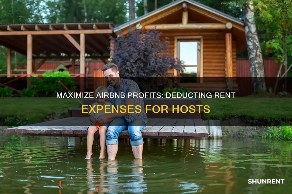 how to deduct rent from airbnb income