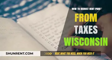 Wisconsin Tax Deductions: How to Claim Rent Payments on Your Return