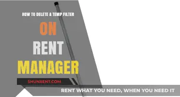 How to Easily Remove a Temporary Filter in Rent Manager