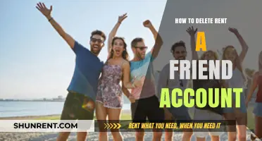 How to Delete Your Rent a Friend Account: A Step-by-Step Guide