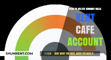 How to Delete Your Summit Hills Rent Cafe Account Easily