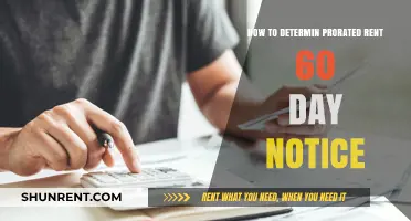 Calculating Prorated Rent with a 60-Day Notice: A Step-by-Step Guide