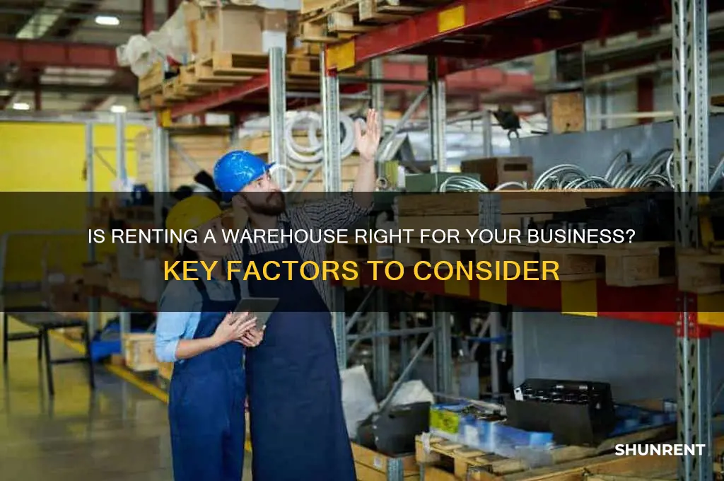 how to determine if rent is worth it for warehouse