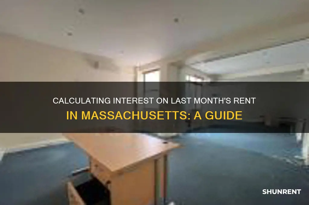 how to determine interest on last month