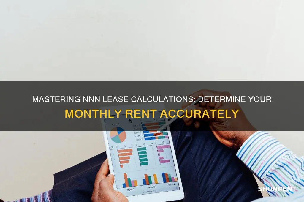 how to determine monthly rent on nnn lease calculator