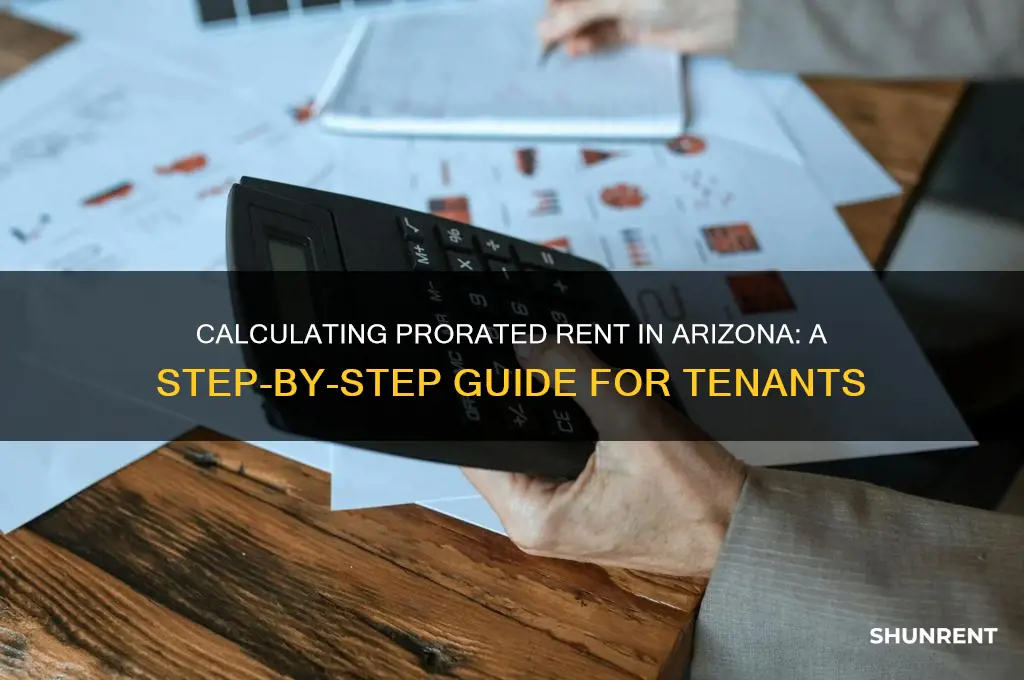 how to determine prorated rent in az