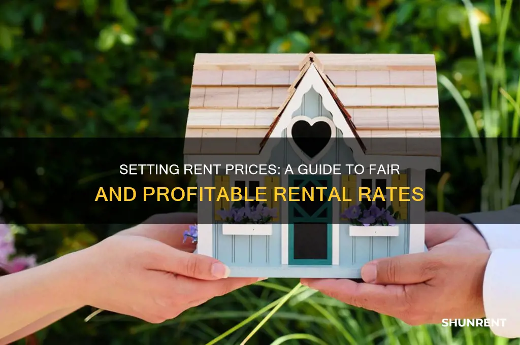 how to determine what to charge for rent o