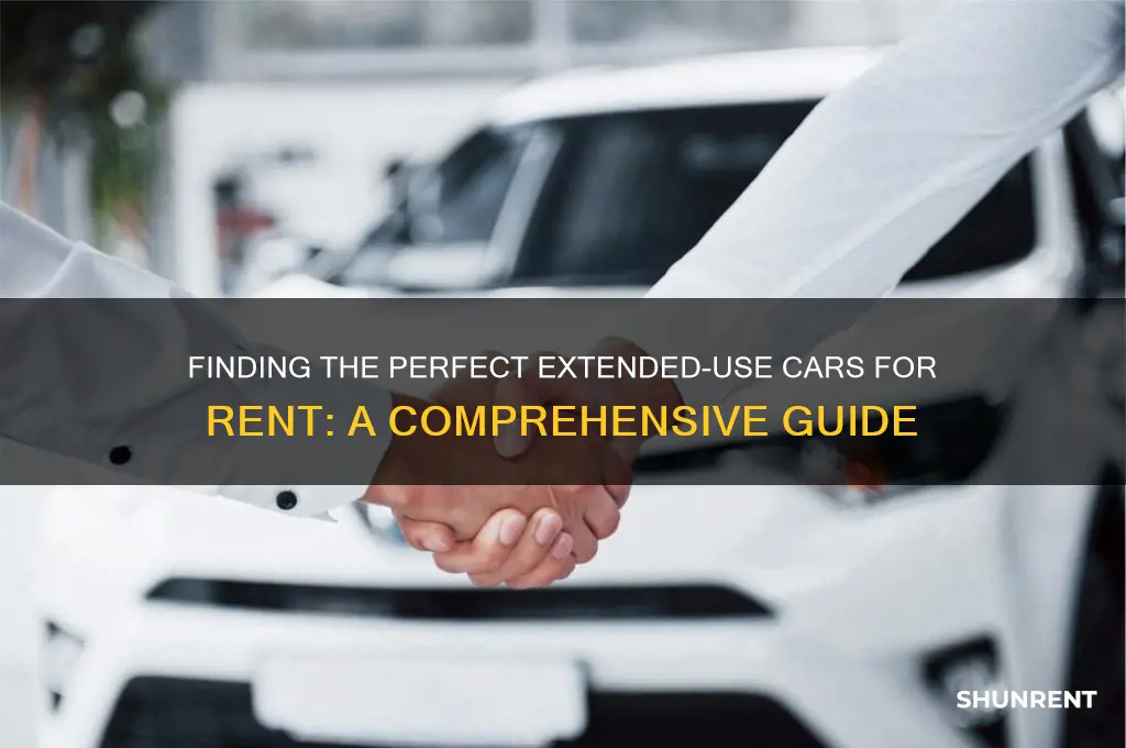 how to dind best extended use xars for rent