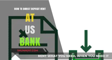 Simplify Rent Payments: Direct Deposit Guide for US Bank Tenants