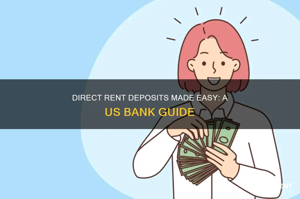 how to direct rent deposit us bank