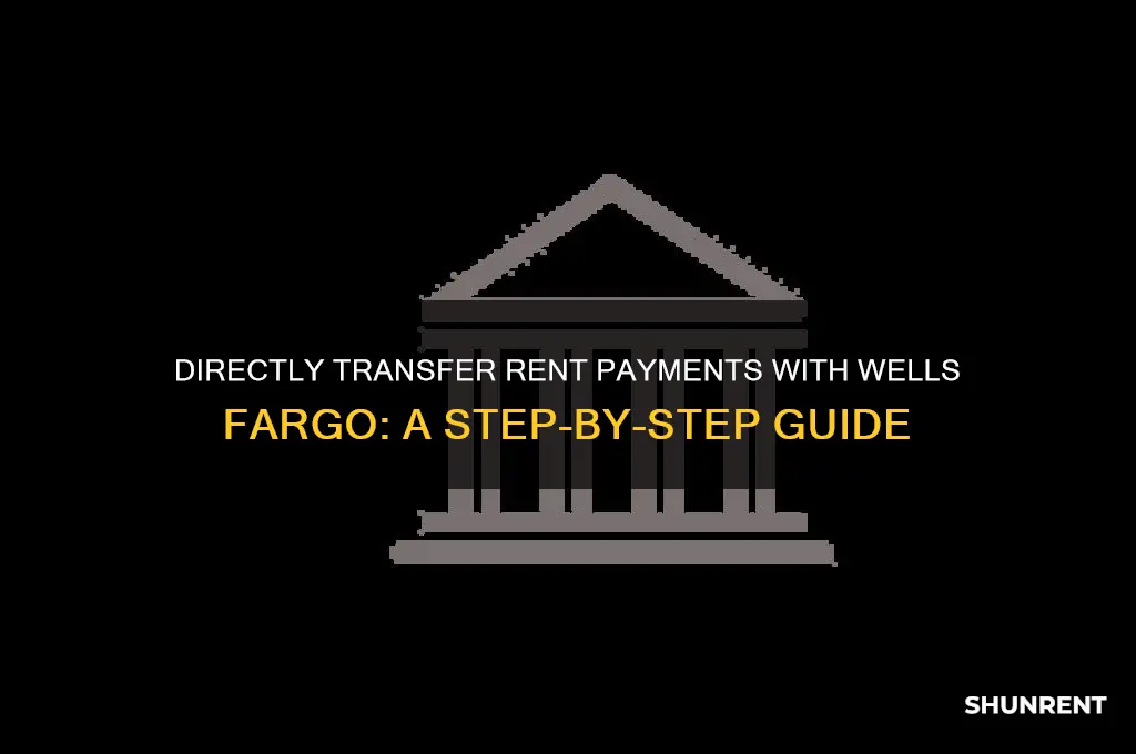 how to direct transfer money for rent wells fargo