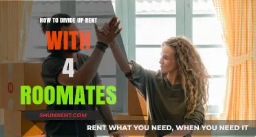 Fair Rent Division: Strategies for Splitting Costs with Four Roommates