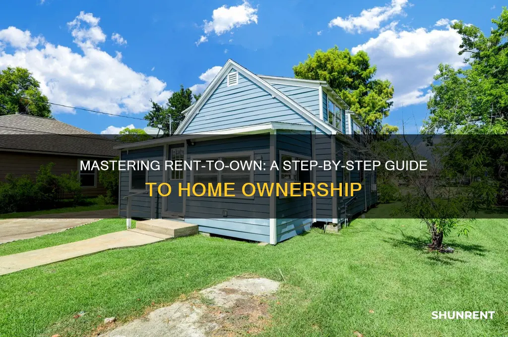 how to do a rent to own