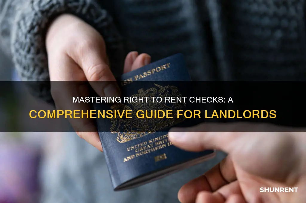 how to do a right to rent check