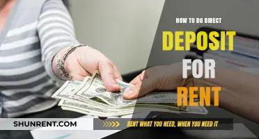 Simplify Rent Payments: A Step-by-Step Guide to Direct Deposit Setup