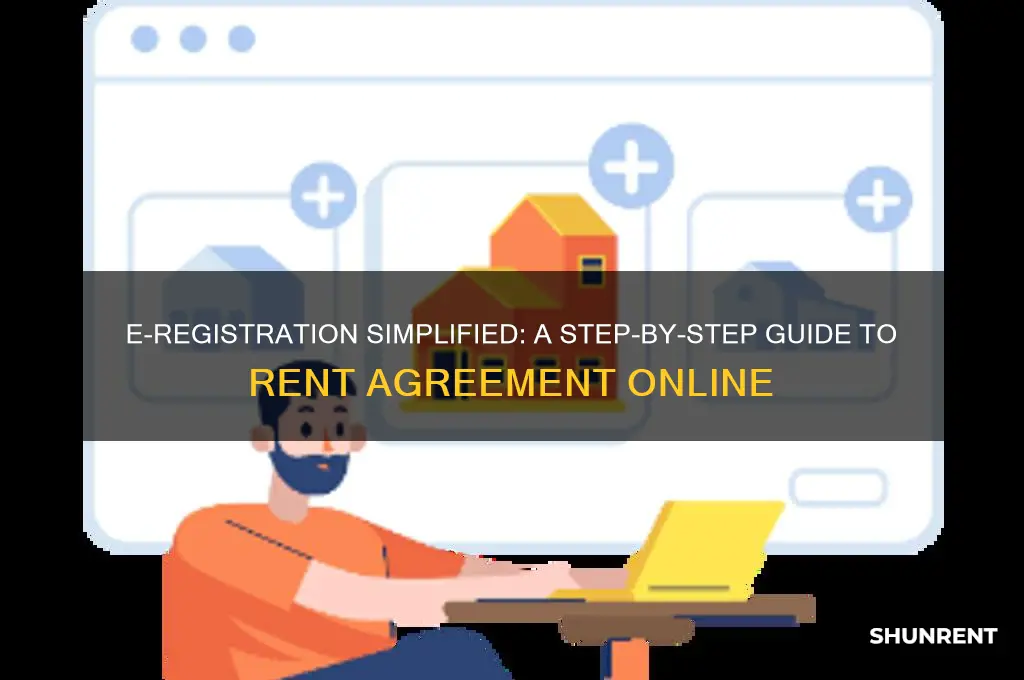 how to do e registration of rent agreement