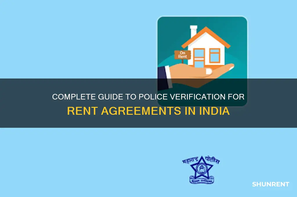 how to do police verification for rent agreement