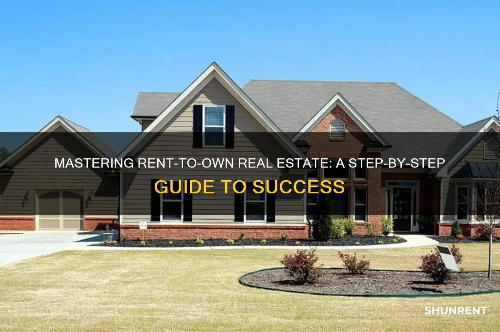 how to do rent to own real estate