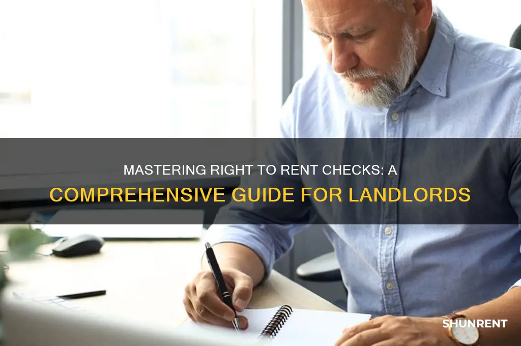 how to do right to rent checks