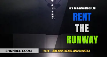 How to Downgrade Your Rent the Runway Plan Easily