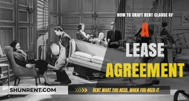 Mastering the Rent Clause: Essential Tips for Drafting Lease Agreements