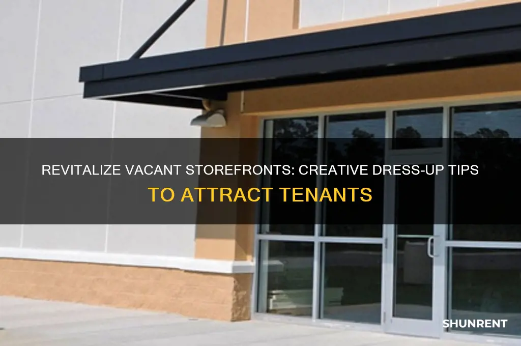 how to dress up storefronts for rent