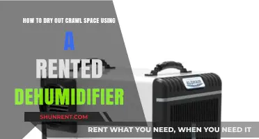 Effective Crawl Space Drying: Renting a Dehumidifier for Moisture Control