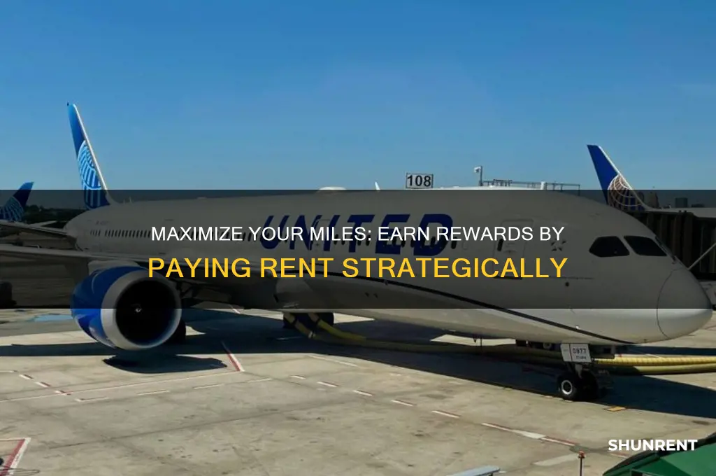 how to earn miles off of rent