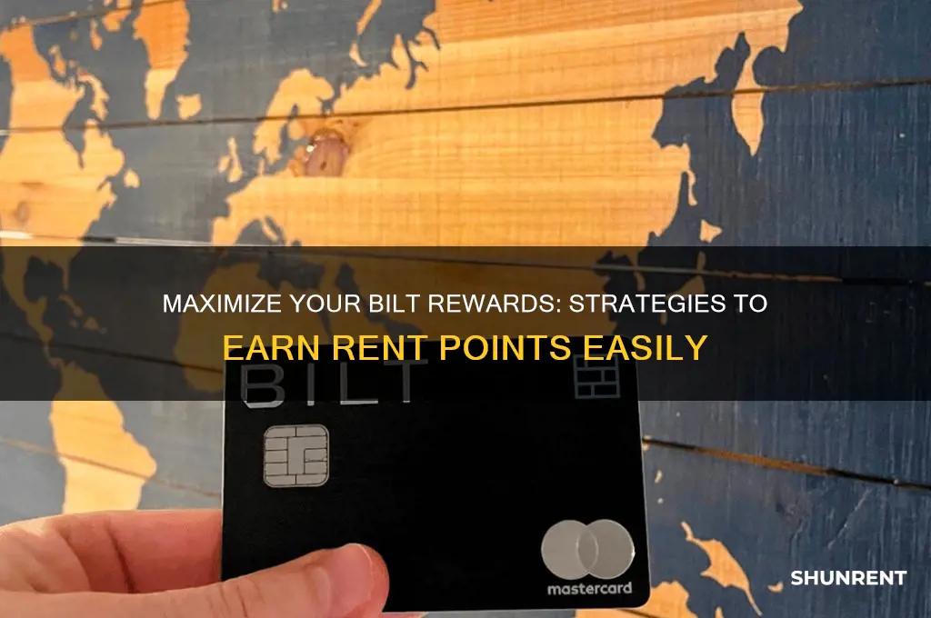 how to earn rent points on bilt