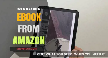 How to End Your Amazon Rented Ebook: A Quick Guide