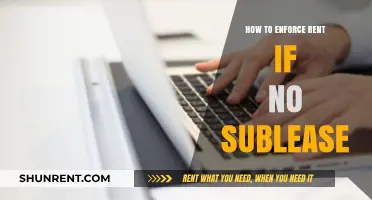 Enforcing Rent Payments Without a Sublease: Strategies for Landlords