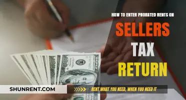 Prorated Rents on Sellers Tax Return: A Step-by-Step Guide
