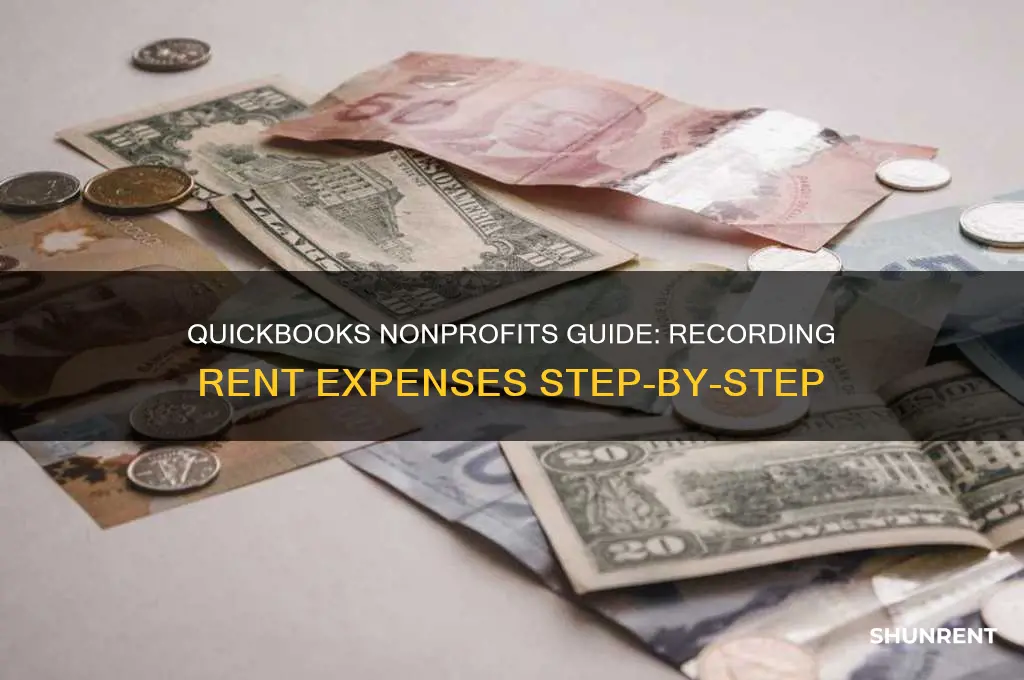 how to enter rent expense in quickbooks nonprofits
