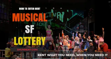 Win Big: Your Guide to Entering the Rent Musical SF Lottery