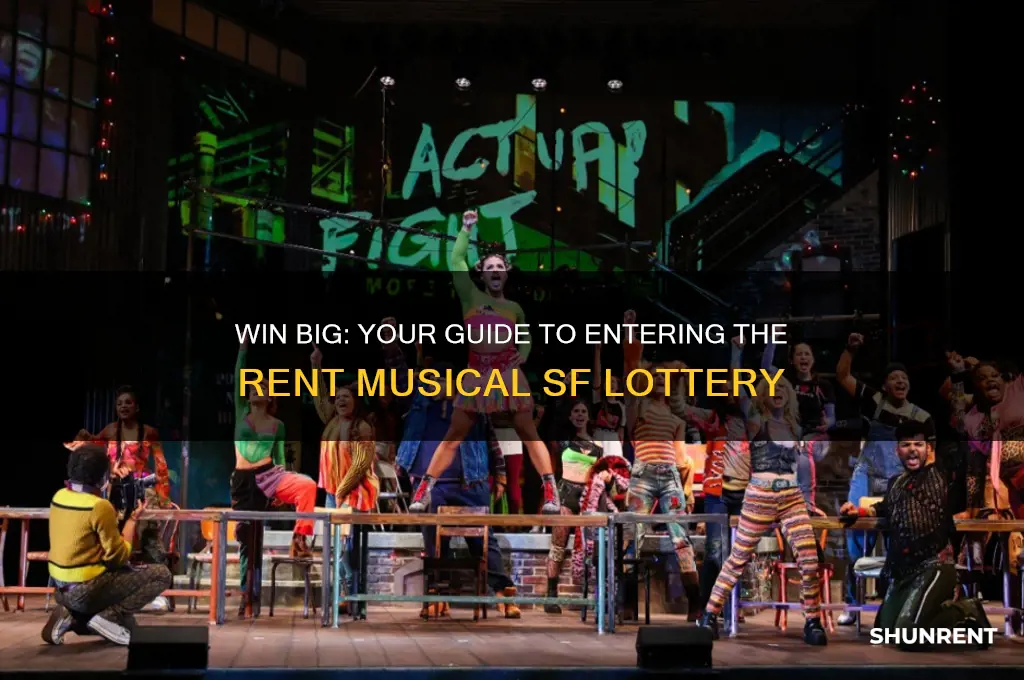 how to enter rent musical sf lottery
