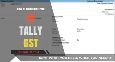 Step-by-Step Guide to Recording Rent Payments in Tally GST