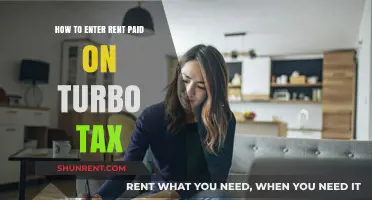 TurboTax Rent Deduction Guide: How to Enter Rent Paid Easily