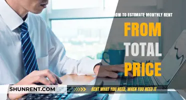 Estimating Monthly Rent: A Simple Guide from Total Property Price