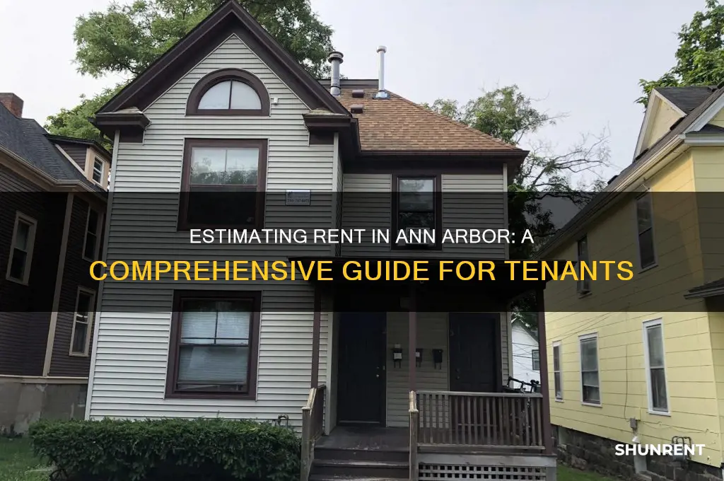 how to estimate rent in ann arbor